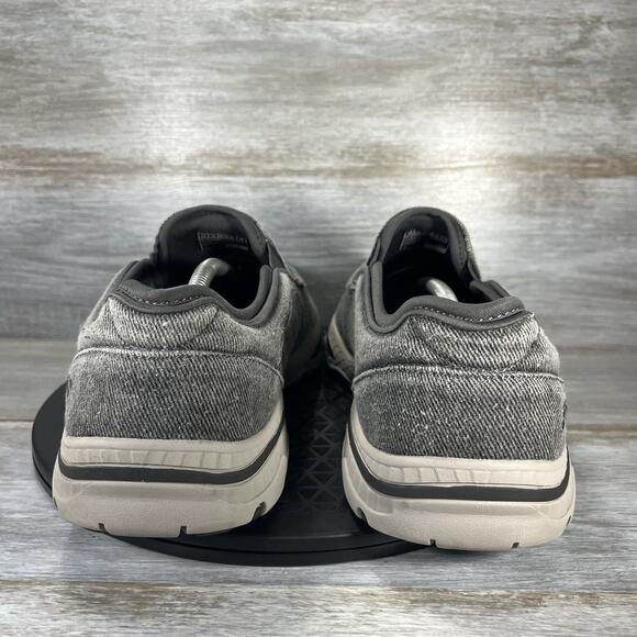 Skechers Mens Relaxed Fit Creston Moseco Charcoal Slip On Shoes Sz 13 EXTRA Wide - Picture 4 of 9